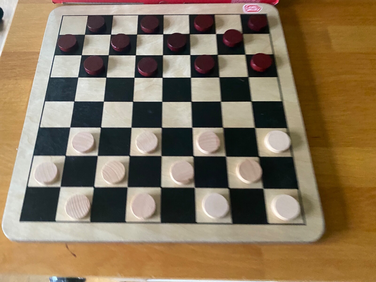Boxed Chad Valley Wooden Chess And Draughts Set EBay