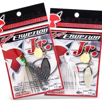 Jackall Super Eruption JR Spinnerbait 3/8 oz & 1/2 oz