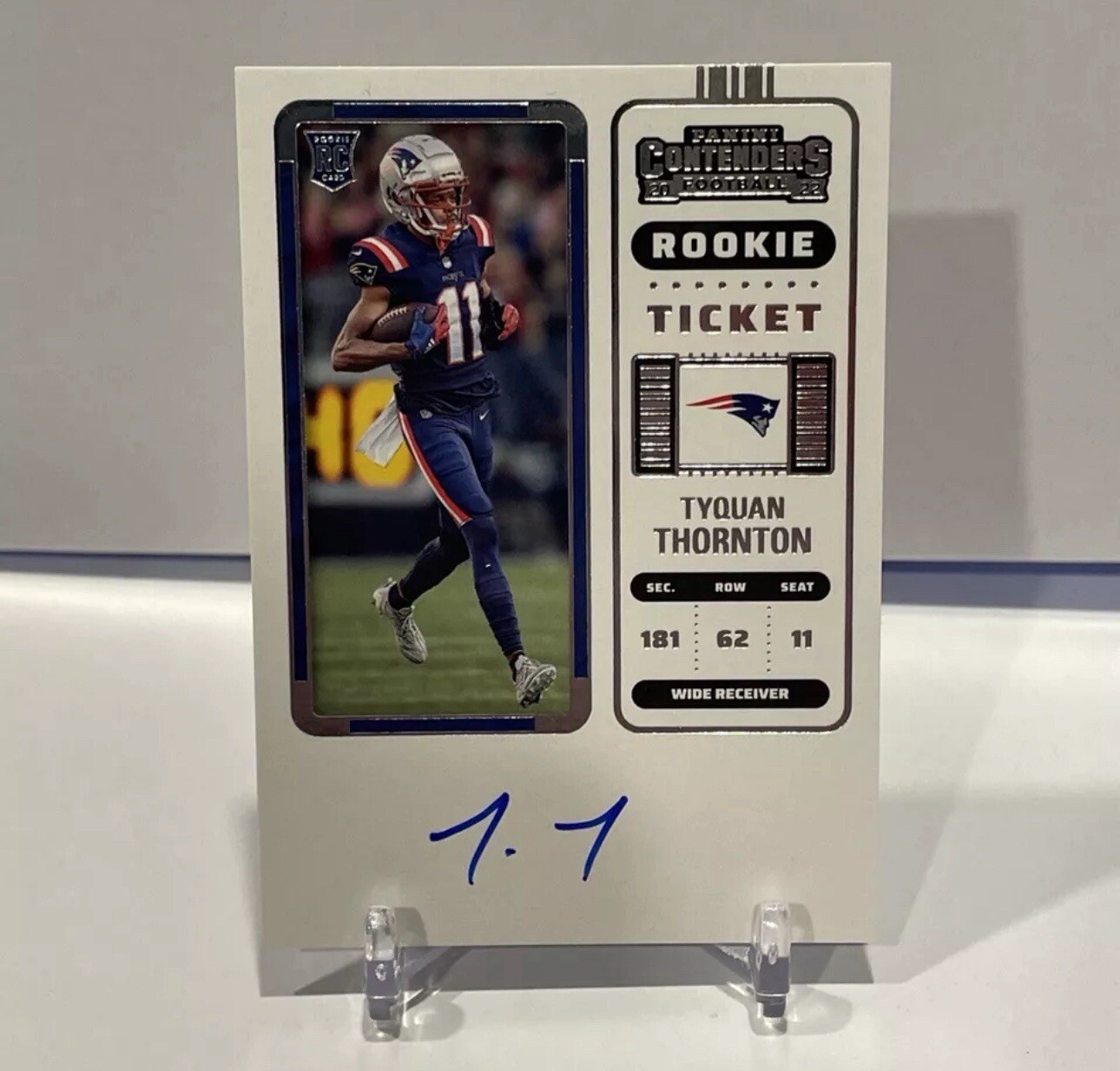 2022 Panini Contenders - Rookie Ticket RPS #138 Tyquan Thornton (AU, RC)