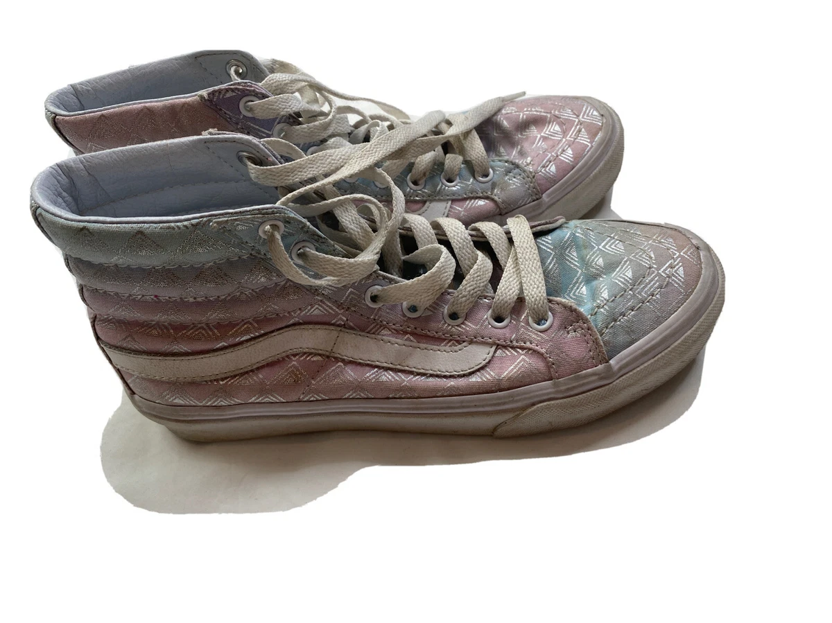 Vans sk8 deals hi rainbow glitter