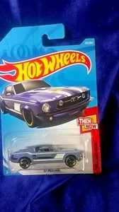 hot wheels 67 mustang then and now