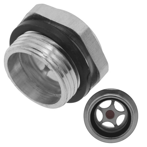 Visor de aceite para compresor de aire 3/4" NPT aluminio medidor de nivel de aceite útil nuevo - Imagen 12 de 24