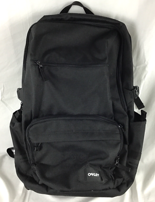 Oakley Crestible Street Pocket Backpack Blackout Laptop Sleeve New