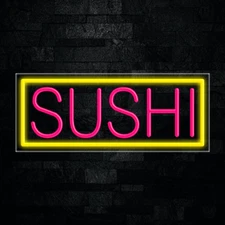 Sushi LED Neon Sign 30"L x 12"H #30130
