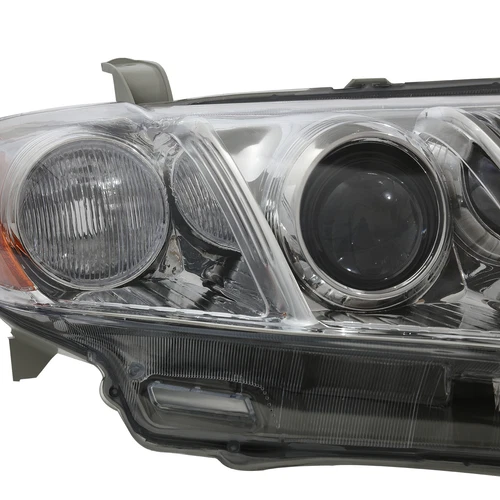 For 2007 2008 2009 Toyota Camry Projector Chrome Headlights Amber Corner Pairs - Picture 7 of 10