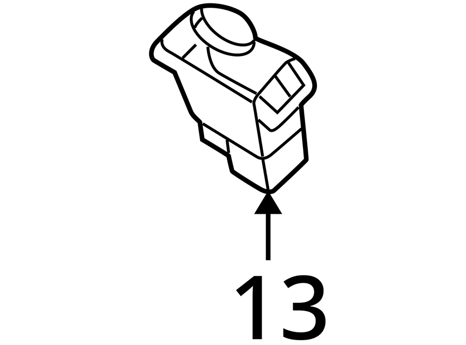 Ford Focus Switch 2000-2001 ASM YS4Z13350CA NUEVO OEM Foto 4 de 4
