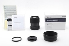  Unused Sigma 30mm F1.4 Contemporary DC DN Lens for Sony E Mount From JAPAN