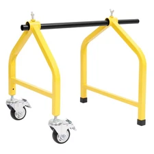 32" Portable Wire Spool Rack Cable Caddy 300LBS Load Capacity Moveable Wire Rack