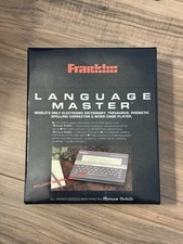 Franklin LM-2000 Language Master Electronic Dictionary Thesaurus UNTESED