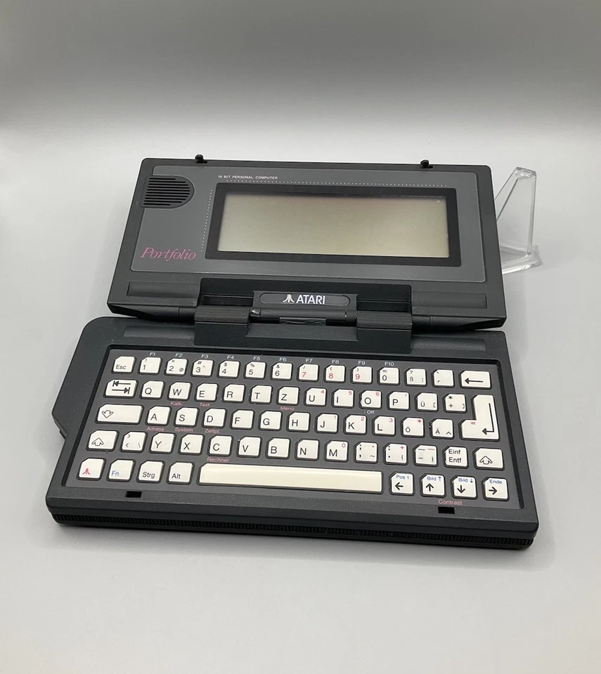 Atari Portfolio / Palmtop PC / 16Bit PC / MS-DOS kompatibel - Bild 3 von 4
