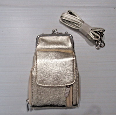 WALLETS WITH SHOULDER STRAP, CHANGE SECTION , CC, HOLDER PLUS