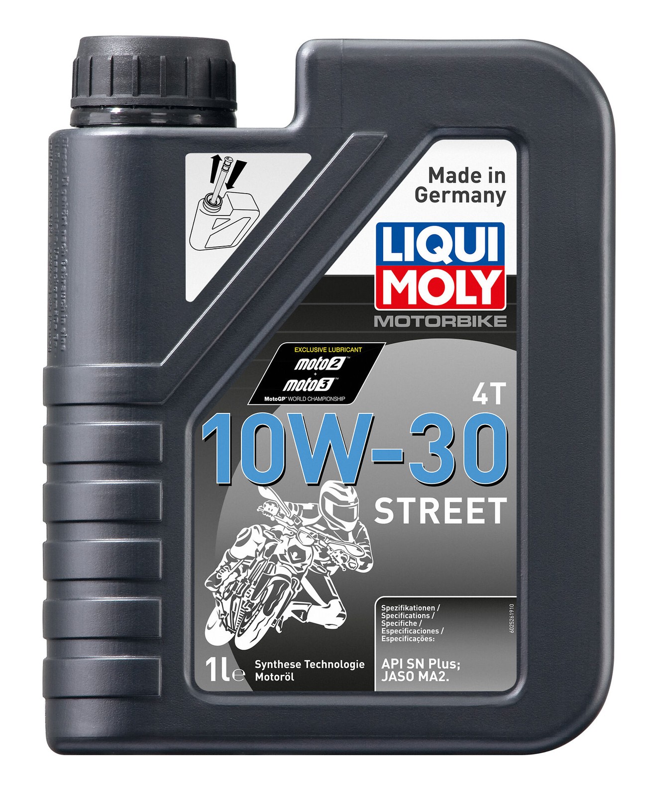 Liqui Moly Motorbike 4T 10W-30 Street Engine Oil 1Liter