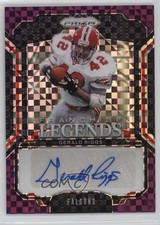 2024 Panini Prizm Purple Power 41/49 Gerald Riggs #FL-GRS Auto 0hs0