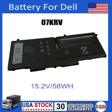 New 58Wh 07KRV Battery Fits for Dell Latitude 5330 5430 Precision 3570 M69D0