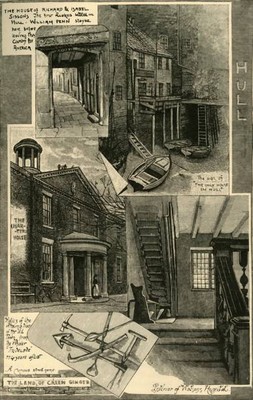 Views in Hull 1898 From Our Own Country Volume IV Cassell Company - Old Photo