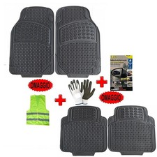 PER VOLVO S60 CROSS COUNTRY TAPPETINI PER AUTO SET DI 4 TAPPETI IN PVC ANTISCIV