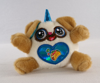 Rainbocorns Puppycorn Surprise Series 1 Pug 4.5'' ZURU Cuddle Dog Plush Toy 2020