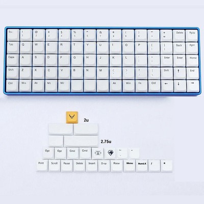 DSA XDAL Keycaps PBT Dye-Sub Cherry MX Gateron Kailh Ortholinear Keyboard Sets