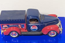 Pepsi-Cola 100th Anniversary Forties Ford Pickup Diecast Truck 1998 Blue/Red