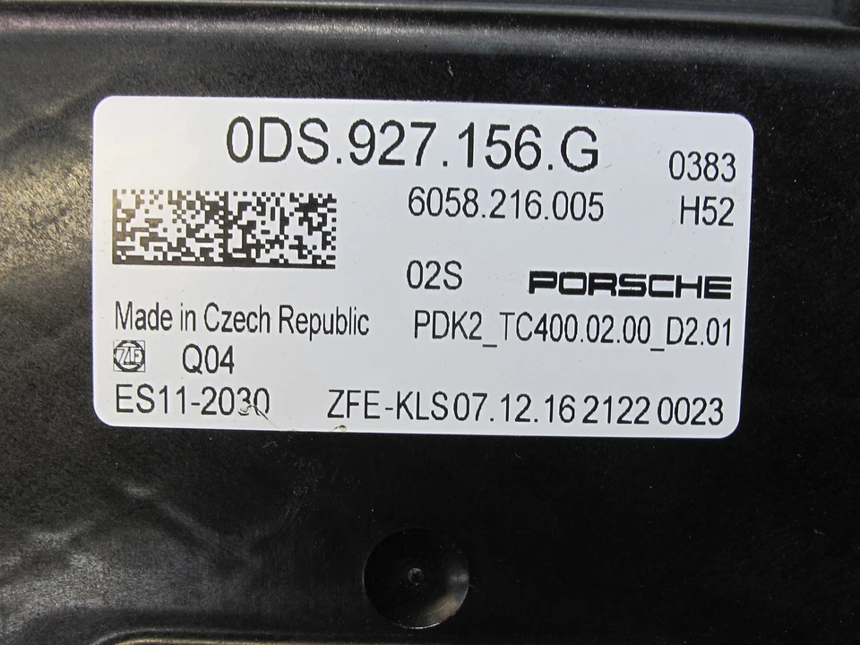 17-23 MÓDULO CONTROL TRANSMISIÓN AUTOMÁTICA PORSCHE PANAMERA 971 0DS927156G Foto 3 de 4