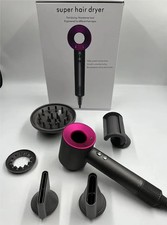 Supersonic Style Professional Hair Dryer - Silver/Pink"