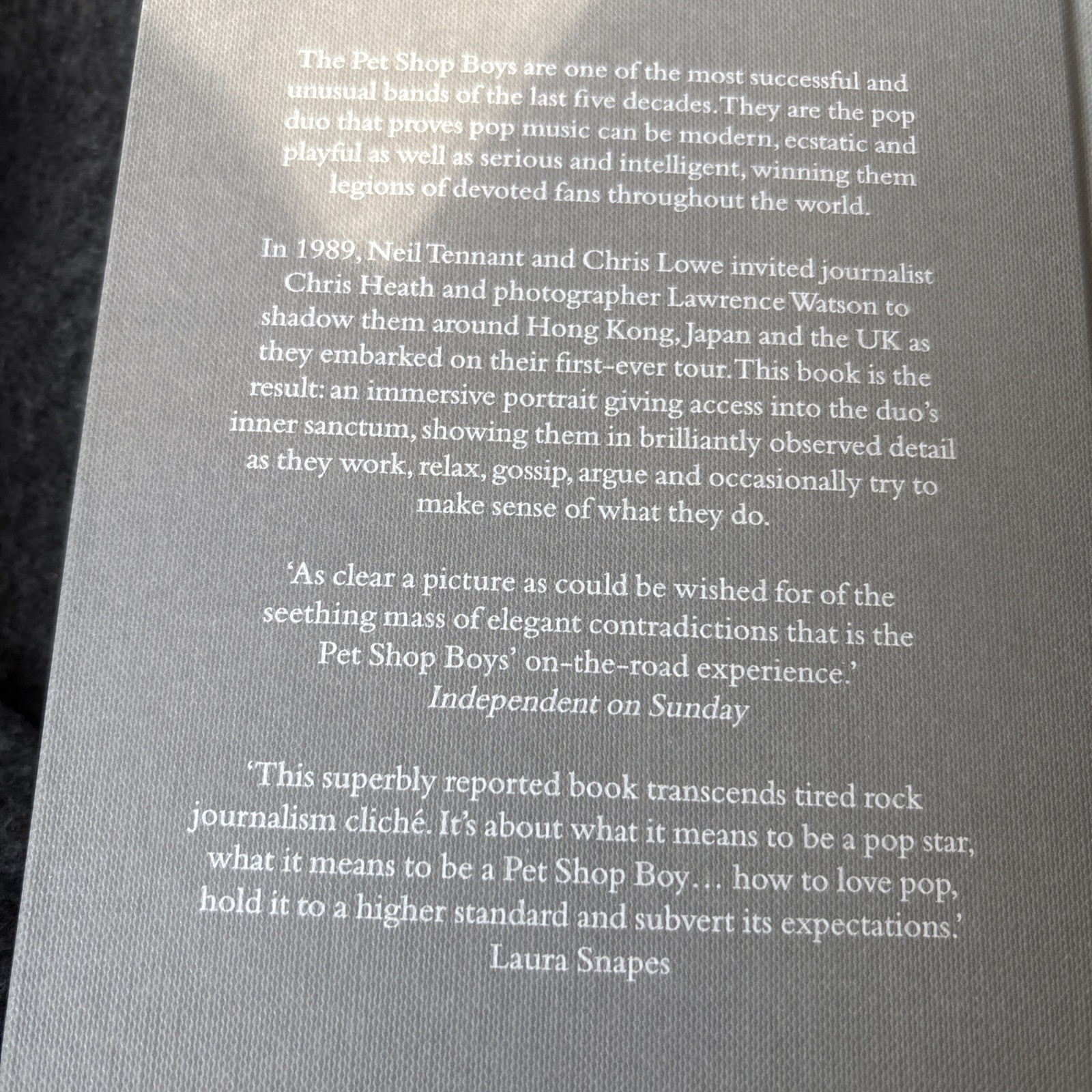 Pet Shop Boys versus America & Literally by Chris Heath Hardcover x 2 Two Books