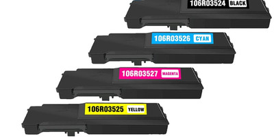 C400 C405 Toner 4-Pack for Xerox VersaLink C400 C400D C405 C405DN C400DN C405N
