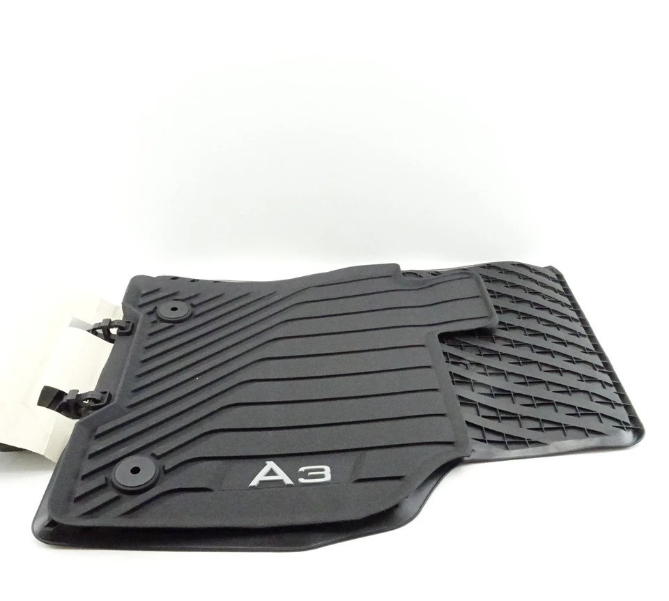 Audi A3 2020- Front Rubber Mats 8Y2061501 041 New Genuine - Image 3 of 4