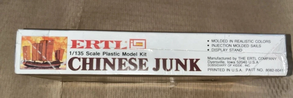 DE COLECCIÓN ERTL IMAI Chatarra China 1/135 8082 NUEVO Kit Modelo Sellado Foto 4 de 4