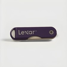 Lexar by Micron 8GB TwistTurn Jump Drive USB 2.0 USED BUT WORKS GREAT 