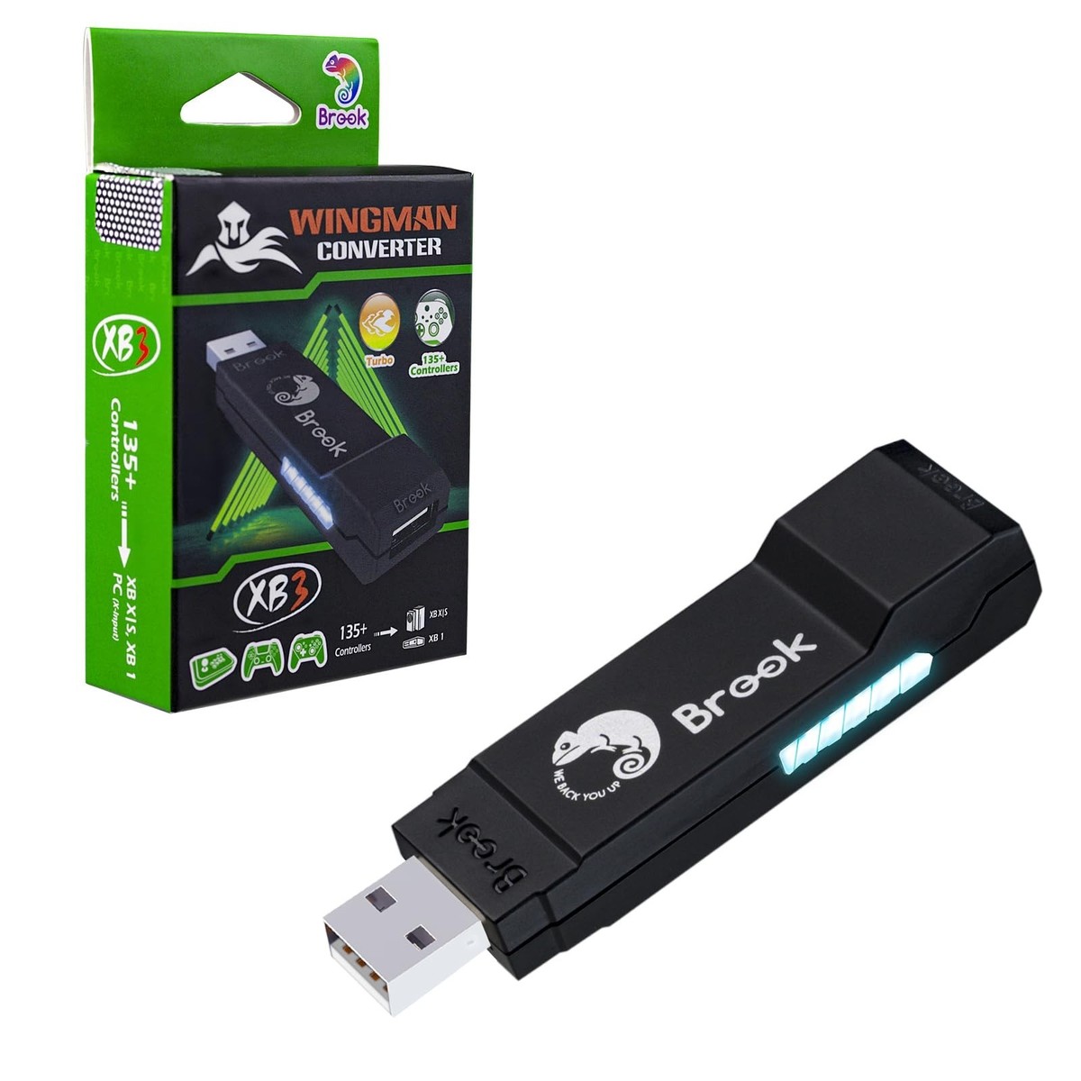 Brook Wingman XB 3 Converter: Wireless Controller Adapter XB