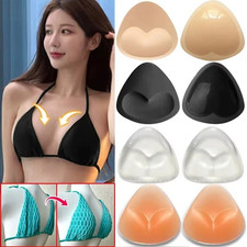 2 St&uuml;ck Silikon BH Einlagen Klebrig Push Up Brusteinlagen Bikini Badeanzug
