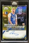 2025-26 Topps Chrome Black Cooper Flagg Super Futures Auto Gold Refractor RC /50