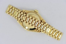 Rolex Lady-Datejust 69178 Black Diamond Dial & Bezel President 26mm Year 1991 4