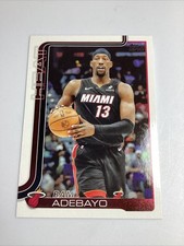 Bam Adebayo-Miami Heat-2025 Topps NBA Basketball #75