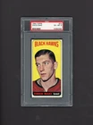 1964-65 TOPPS TALLBOYS #73 CHICO MAKI  SHORT PRINT  PSA 6