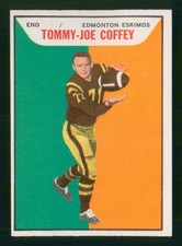 TOMMY-JOE COFFEY 1965 TOPPS CFL FOOTBALL #33 NRMINT+             95513