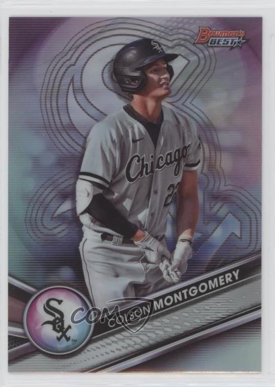 2022 Bowman's Best Top Prospects Refractor Colson Montgomery #TP-27 18re