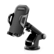 Dashboard Windshield Car Phone Mount Cell Phone Holder with 360 Rotation