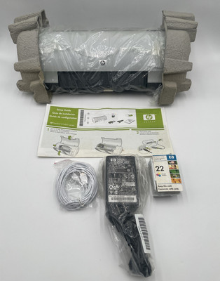 HP Deskjet D1430 Standard Inkjet Printer New No Driver Disk Paperwork