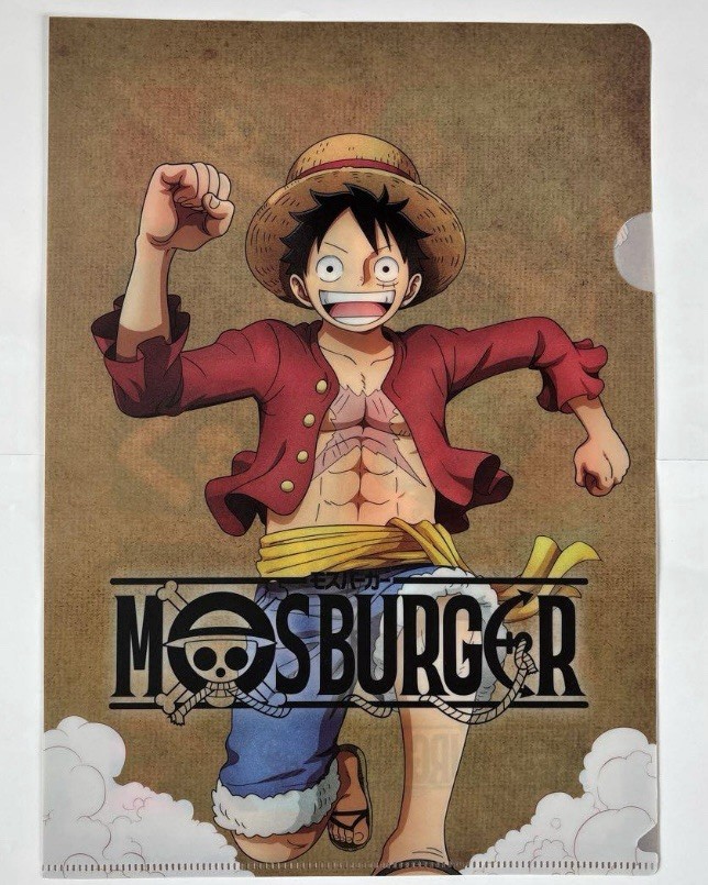 MOS BURGER×ONEPIECE ONE PIECE collaboration MOS BURGER LUCKY BAG 2025 Japan Luffy