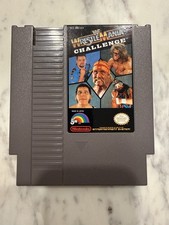 WWF Wrestlemania Challenge Nintendo NES Video Game Cartridge, Tested Working