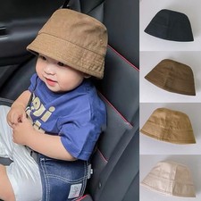 Spring Summer 1-3years Baby Hat Soft Flat Top Bucket Hats For Kid Boy Girl Outdo