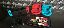 Nintendo Switch Spielekonsole Joy-Con Rot/Blau Dock Pro Controller Mario …