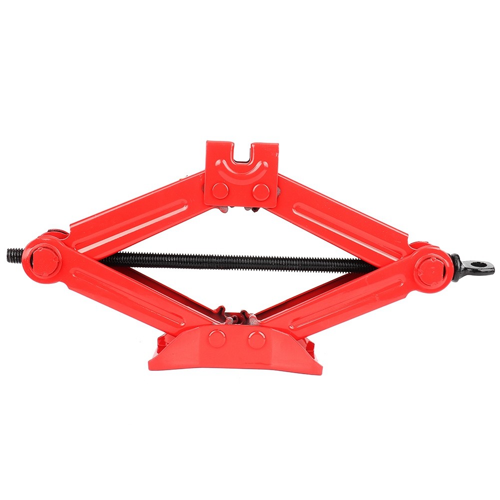 _Car Automotive Scissor Jack 45 Steel Chromed Emergency Crank Lift Stand Tool