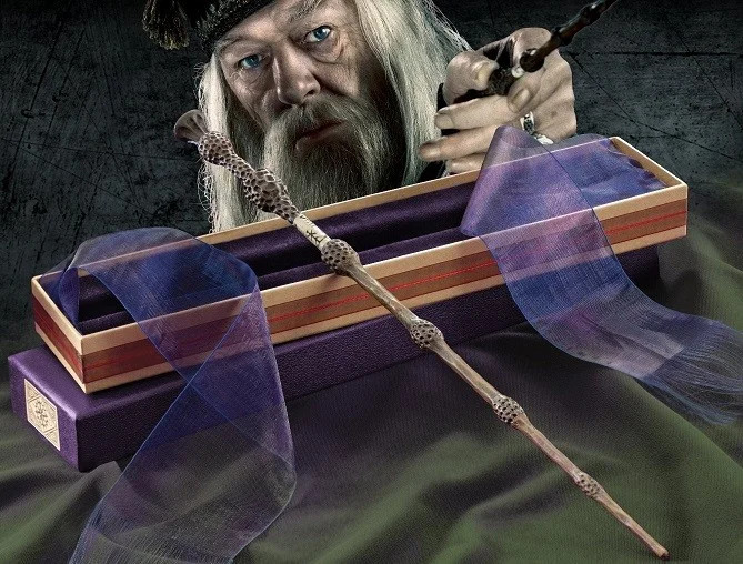 Baguette de Dumbledore de chez Ollivander : idée cadeau idéale pour fan de Harry Potter