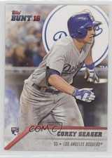 2016 Topps Bunt Corey Seager #15 Rookie RC 07px