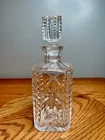 Vintage Waterford Crystal Square Spirit Decanter 454-441 Made in Ireland