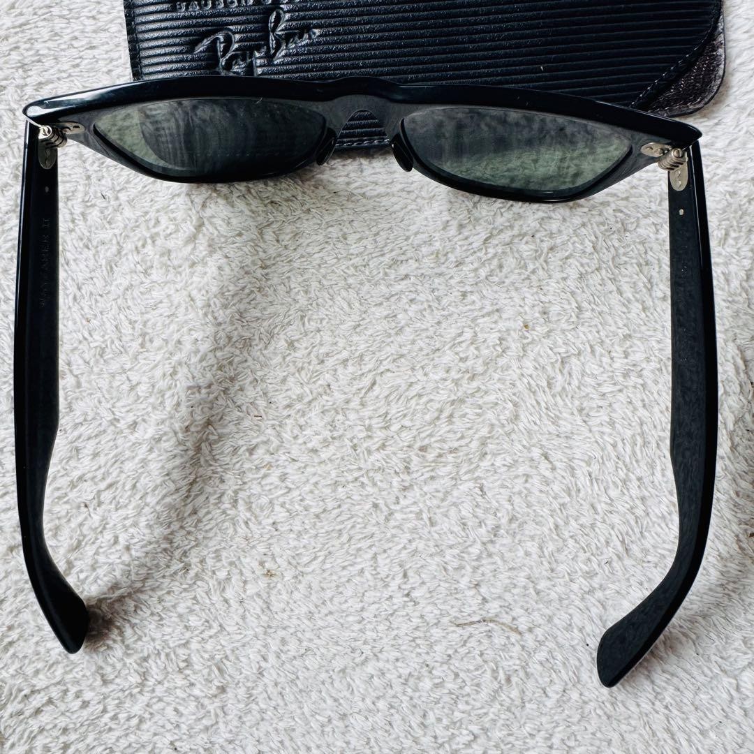 Ray Ban Wayfarer II Sunglasses Classic Black B&L USA Made