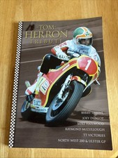 Tom Herron Tribute Book Motorcycle Racing